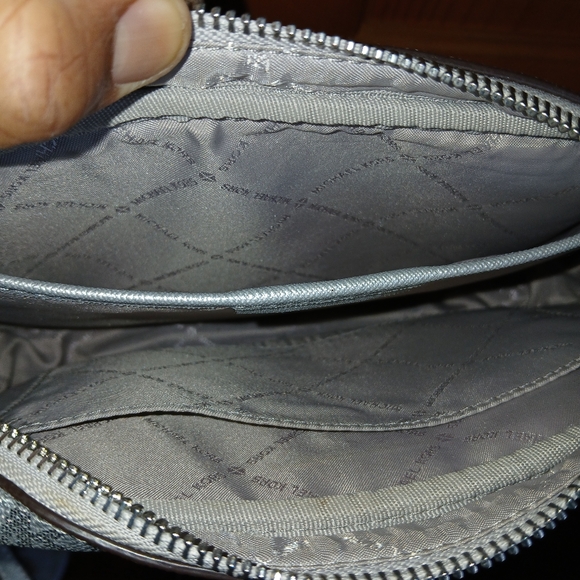 Michael Kors Black Toiletry Bag with Monogram Print - Picture 4 of 4